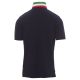 KOSZULKA POLO KRÓTKI RĘKAW NATION - GRANATOWY-WŁOCHY