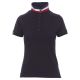 KOSZULKA POLO KRÓTKI RĘKAW NATION LADY - GRANATOWY-FRANCJA