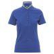 KOSZULKA POLO KRÓTKI RĘKAW NAUTIC LADY - KRÓLEWSKI NIEBIESKI-BIAŁO-ŻÓŁTY FLUO