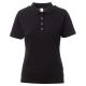 KOSZULKA POLO KRÓTKI RĘKAW ROME LADY - CZARNY