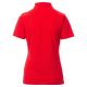 KOSZULKA POLO KRÓTKI RĘKAW ROME LADY - CZERWONY