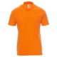KOSZULKA POLO KRÓTKI RĘKAW ROME - POMARAŃCZOWY