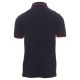 KOSZULKA POLO KRÓTKI RĘKAW SKIPPER - GRANATOWY-CZERWONY