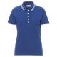 KOSZULKA POLO KRÓTKI RĘKAW SKIPPER LADY - KRÓLEWSKI NIEBIESKI-BIAŁY