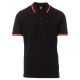 KOSZULKA POLO KRÓTKI RĘKAW SPAIN - CZARNY