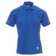 KOSZULKA POLO KRÓTKI RĘKAW TRAINING - KRÓLEWSKI NIEBIESKI