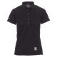 KOSZULKA POLO KRÓTKI RĘKAW TRAINING LADY - CZARNY