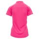 KOSZULKA POLO KRÓTKI RĘKAW TRAINING LADY - FUKSJOWY FLUO