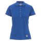 KOSZULKA POLO KRÓTKI RĘKAW TRAINING LADY - KRÓLEWSKI NIEBIESKI