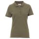 KOSZULKA POLO KRÓTKI RĘKAW VENICE LADY - ZIELONY WOJSKOWY