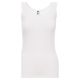 KOSZULKA T-SHIRT BEZ RĘKAWÓW FLEXTOP - BIAŁY