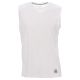 KOSZULKA T-SHIRT BEZ RĘKAWÓW SMASH - BIAŁY