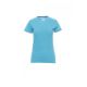 KOSZULKA T-SHIRT DAMSKA SUNSET LADY - BŁĘKIT TURKUSOWY