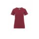 KOSZULKA T-SHIRT DAMSKA SUNSET LADY - BORDOWY