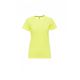 KOSZULKA T-SHIRT DAMSKA SUNSET LADY FLUO - ŻÓŁTY FLUO