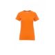 KOSZULKA T-SHIRT DAMSKA SUNSET LADY - POMARAŃCZOWY
