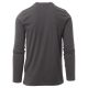 KOSZULKA T-SHIRT DŁUGI RĘKAW PINETA - ANTRACYTOWY