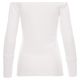 KOSZULKA T-SHIRT DŁUGI RĘKAW PINETA LADY - BIAŁY
