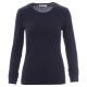 KOSZULKA T-SHIRT DŁUGI RĘKAW PINETA LADY - GRANATOWY