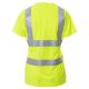 KOSZULKA T-SHIRT KRÓTKI RĘKAW AVENUE LADY - ŻÓŁTY FLUO