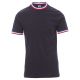 KOSZULKA T-SHIRT KRÓTKI RĘKAW FLAG - GRANATOWY-FRANCJA