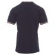 KOSZULKA T-SHIRT KRÓTKI RĘKAW FLAG - GRANATOWY-WŁOCHY