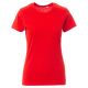 KOSZULKA T-SHIRT KRÓTKI RĘKAW FREE LADY - CZERWONY