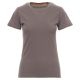 KOSZULKA T-SHIRT KRÓTKI RĘKAW FREE LADY - SZARY STALOWY