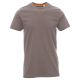 KOSZULKA T-SHIRT KRÓTKI RĘKAW FREE - SZARY STALOWY