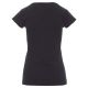 KOSZULKA T-SHIRT KRÓTKI RĘKAW PARTY LADY - CZARNY
