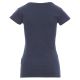KOSZULKA T-SHIRT KRÓTKI RĘKAW PARTY LADY - NIEBIESKI DENIM