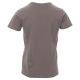 KOSZULKA T-SHIRT KRÓTKI RĘKAW PARTY - SZARY STALOWY