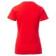 KOSZULKA T-SHIRT KRÓTKI RĘKAW PRINT LADY - CZERWONY