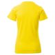 KOSZULKA T-SHIRT KRÓTKI RĘKAW PRINT LADY - ŻÓŁTA