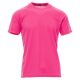 KOSZULKA T-SHIRT KRÓTKI RĘKAW RUNNER - FUKSJOWY FLUO
