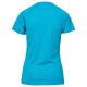 KOSZULKA T-SHIRT KRÓTKI RĘKAW RUNNER LADY - BŁĘKIT TURKUSOWY