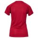 KOSZULKA T-SHIRT KRÓTKI RĘKAW RUNNER LADY - BORDOWY