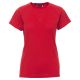 KOSZULKA T-SHIRT KRÓTKI RĘKAW RUNNER LADY - CZERWONY