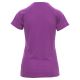 KOSZULKA T-SHIRT KRÓTKI RĘKAW RUNNER LADY - FIOLETOWE LATO