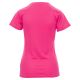 KOSZULKA T-SHIRT KRÓTKI RĘKAW RUNNER LADY - FUKSJOWY FLUO