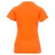 KOSZULKA T-SHIRT KRÓTKI RĘKAW RUNNER LADY - POMARAŃCZOWY FLUO