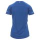 KOSZULKA T-SHIRT KRÓTKI RĘKAW RUNNING LADY - KRÓLEWSKI NIEBIESKI