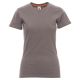 KOSZULKA T-SHIRT KRÓTKI RĘKAW SUNRISE LADY - SZARY STALOWY
