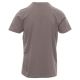 KOSZULKA T-SHIRT KRÓTKI RĘKAW SUNRISE - SZARY STALOWY