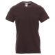 KOSZULKA T-SHIRT KRÓTKI RĘKAW SUNSET - BRĄZOWY