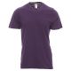 KOSZULKA T-SHIRT KRÓTKI RĘKAW SUNSET - FIOLETOWO-INDYGOWY