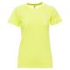 KOSZULKA T-SHIRT KRÓTKI RĘKAW SUNSET LADY FLUO - ŻÓŁTY FLUO