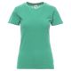 KOSZULKA T-SHIRT KRÓTKI RĘKAW SUNSET LADY - SZMARAGDOWY ZIELONY