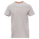 KOSZULKA T-SHIRT KRÓTKI RĘKAW SUNSET MELANGE - SZARY MELANŻ