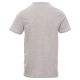 KOSZULKA T-SHIRT KRÓTKI RĘKAW SUNSET MELANGE - SZARY MELANŻ